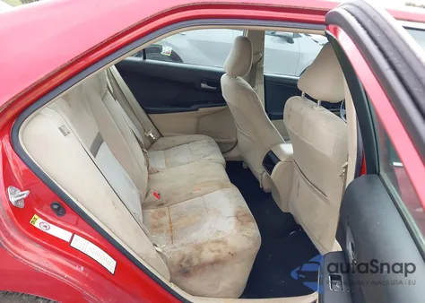 2012 Toyota Camry Le из США, поврежденный, VIN 4T4BF1FK7CR202922